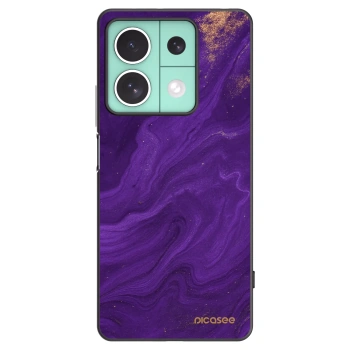 Picasee fekete szilikon tok az alábbi mobiltelefonokra Xiaomi Redmi Note 13 5G - Purple