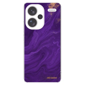 Picasee átlátszó szilikon tok az alábbi mobiltelefonokra Xiaomi Redmi Note 13 Pro+ 5G - Purple