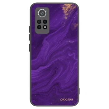Picasee fekete szilikon tok az alábbi mobiltelefonokra Xiaomi Redmi Note 12 Pro 4G - Purple