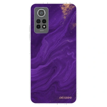 Picasee átlátszó szilikon tok az alábbi mobiltelefonokra Xiaomi Redmi Note 12 Pro 4G - Purple