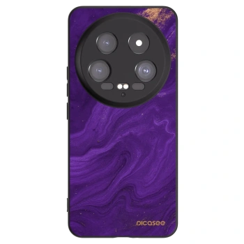 Picasee fekete szilikon tok az alábbi mobiltelefonokra Xiaomi 14 Ultra - Purple