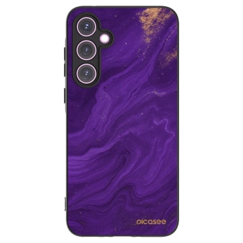 Picasee fekete szilikon tok az alábbi mobiltelefonokra Samsung Galaxy A35 5G A356B - Purple