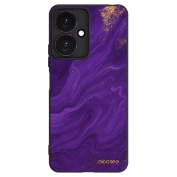 Picasee fekete szilikon tok az alábbi mobiltelefonokra Xiaomi Redmi 13C 5G - Purple