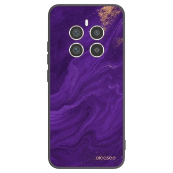 Picasee fekete szilikon tok az alábbi mobiltelefonokra Realme 12 Pro 5G - Purple
