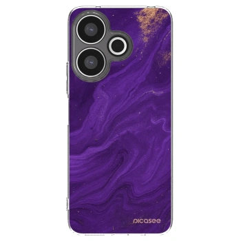 Picasee átlátszó szilikon tok az alábbi mobiltelefonokra Xiaomi Redmi 13 4G - Purple