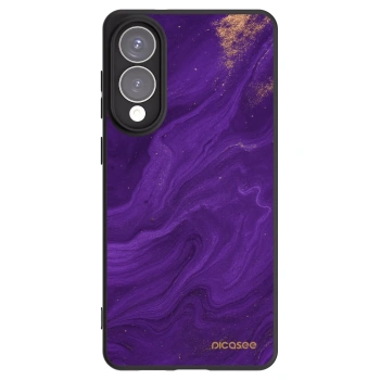 Picasee fekete szilikon tok az alábbi mobiltelefonokra Samsung Galaxy S25 Edge 5G - Purple