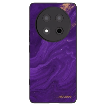 Picasee fekete szilikon tok az alábbi mobiltelefonokra Honor Magic7 Lite 5G - Purple
