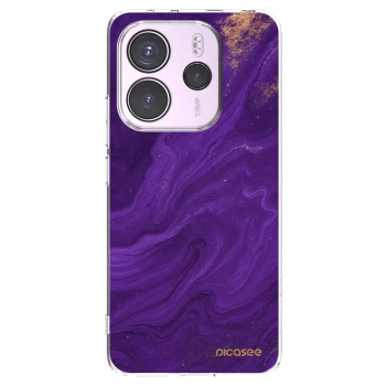 Picasee átlátszó szilikon tok az alábbi mobiltelefonokra Xiaomi Redmi Note 14 4G - Purple