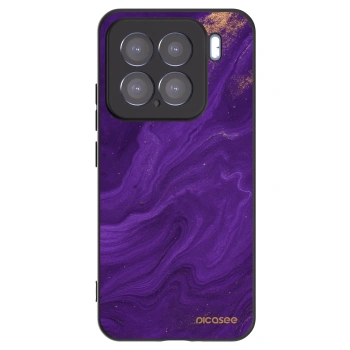 Picasee fekete szilikon tok az alábbi mobiltelefonokra Xiaomi 15 - Purple