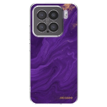 Picasee átlátszó szilikon tok az alábbi mobiltelefonokra Xiaomi 15 - Purple