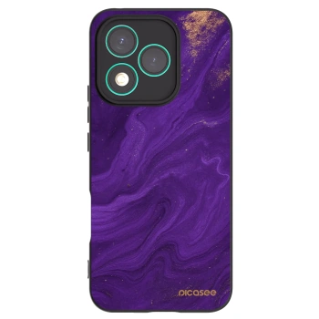 Picasee fekete szilikon tok az alábbi mobiltelefonokra Honor 400 Lite 5G - Purple