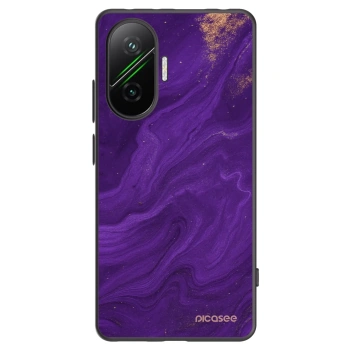 Picasee fekete szilikon tok az alábbi mobiltelefonokra Xiaomi Poco F7 Pro 5G - Purple