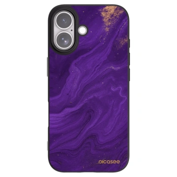 Picasee fekete szilikon tok az alábbi mobiltelefonokra Apple iPhone 17 - Purple