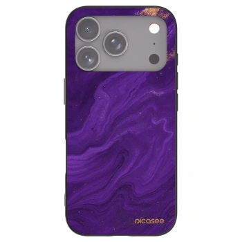 Picasee fekete szilikon tok az alábbi mobiltelefonokra Apple iPhone 17 Pro - Purple