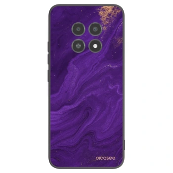 Picasee fekete szilikon tok az alábbi mobiltelefonokra Realme 12X - Purple