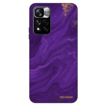 Szilikon tok erre a típusra Xiaomi Redmi Note 11 Pro 5G - Purple
