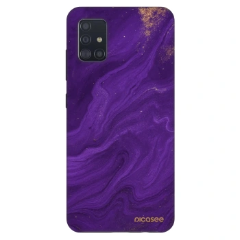Szilikon tok erre a típusra Samsung Galaxy A51 A515F - Purple