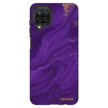 Szilikon tok erre a típusra Samsung Galaxy A12 A125F - Purple