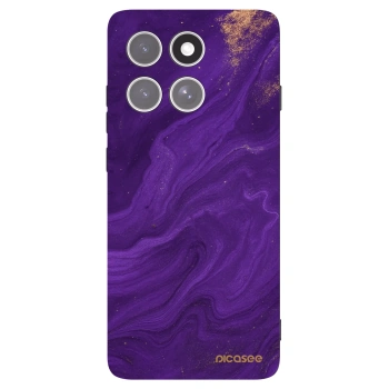 Picasee fekete szilikon tok az alábbi mobiltelefonokra Motorola Edge 60 Pro - Purple