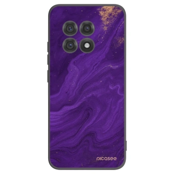 Picasee fekete szilikon tok az alábbi mobiltelefonokra OnePlus 13R 5G - Purple