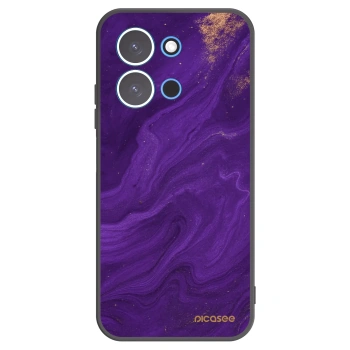 Picasee fekete szilikon tok az alábbi mobiltelefonokra Xiaomi Redmi 15C 4G - Purple
