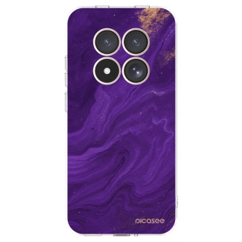 Picasee átlátszó szilikon tok az alábbi mobiltelefonokra Xiaomi Redmi Note 15 Pro 4G - Purple