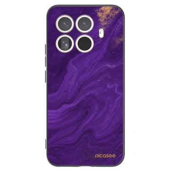 Picasee fekete szilikon tok az alábbi mobiltelefonokra Xiaomi 15T Pro - Purple