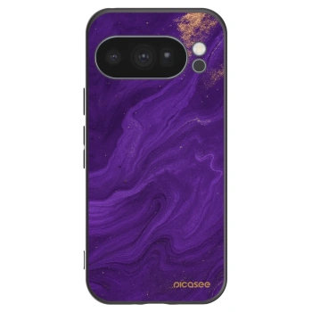 Picasee fekete szilikon tok az alábbi mobiltelefonokra Google Pixel 10 Pro - Purple