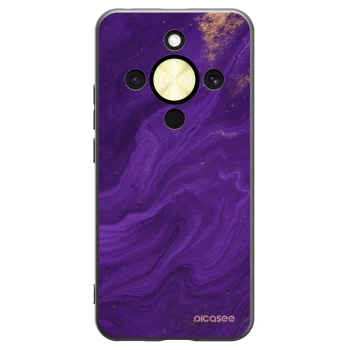 Picasee fekete szilikon tok az alábbi mobiltelefonokra Honor Magic8 Lite 5G - Purple