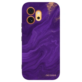Picasee fekete szilikon tok az alábbi mobiltelefonokra Honor 600 - Purple
