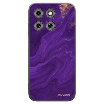 Picasee fekete szilikon tok az alábbi mobiltelefonokra Motorola Moto G77 - Purple