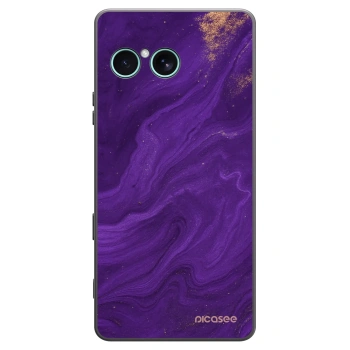 Picasee fekete szilikon tok az alábbi mobiltelefonokra Sony Xperia 10 VII - Purple