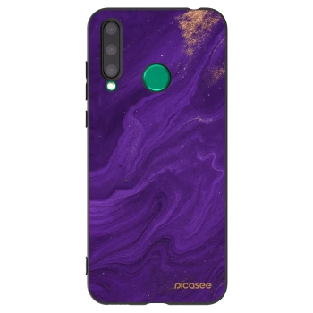 Picasee fekete szilikon tok az alábbi mobiltelefonokra Honor 20 Lite - Purple