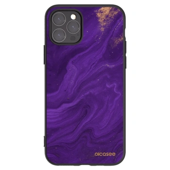 Picasee fekete szilikon tok az alábbi mobiltelefonokra Apple iPhone 11 Pro - Purple