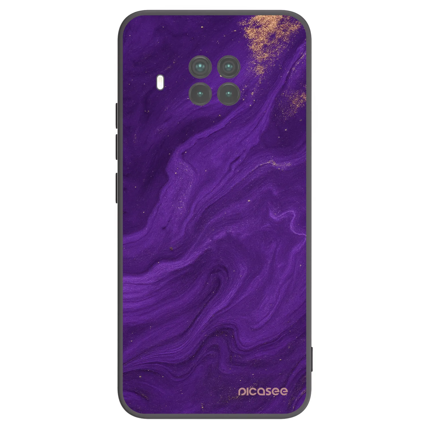 Picasee fekete szilikon tok az alábbi mobiltelefonokra Xiaomi Mi 10T Lite - Purple