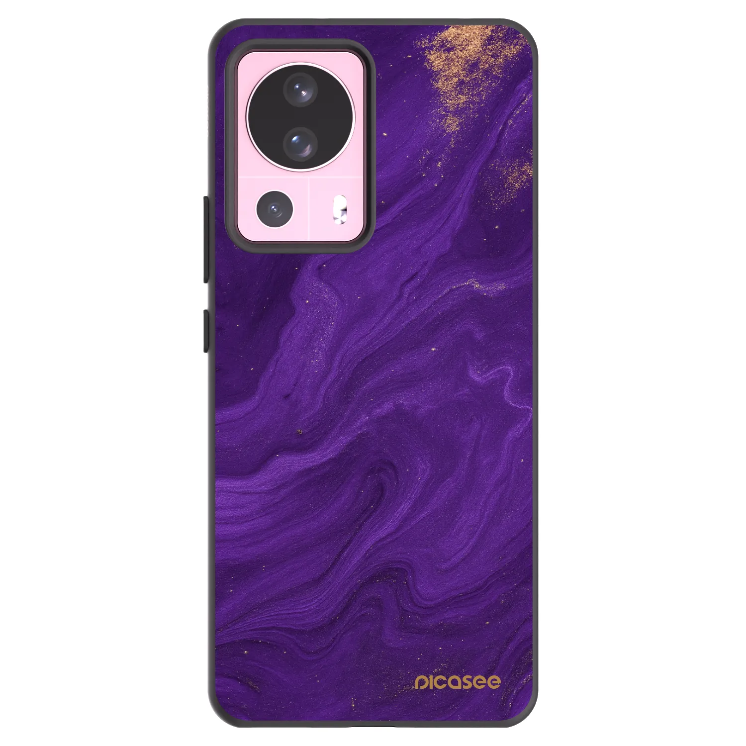 Picasee fekete szilikon tok az alábbi mobiltelefonokra Xiaomi 13 Lite - Purple