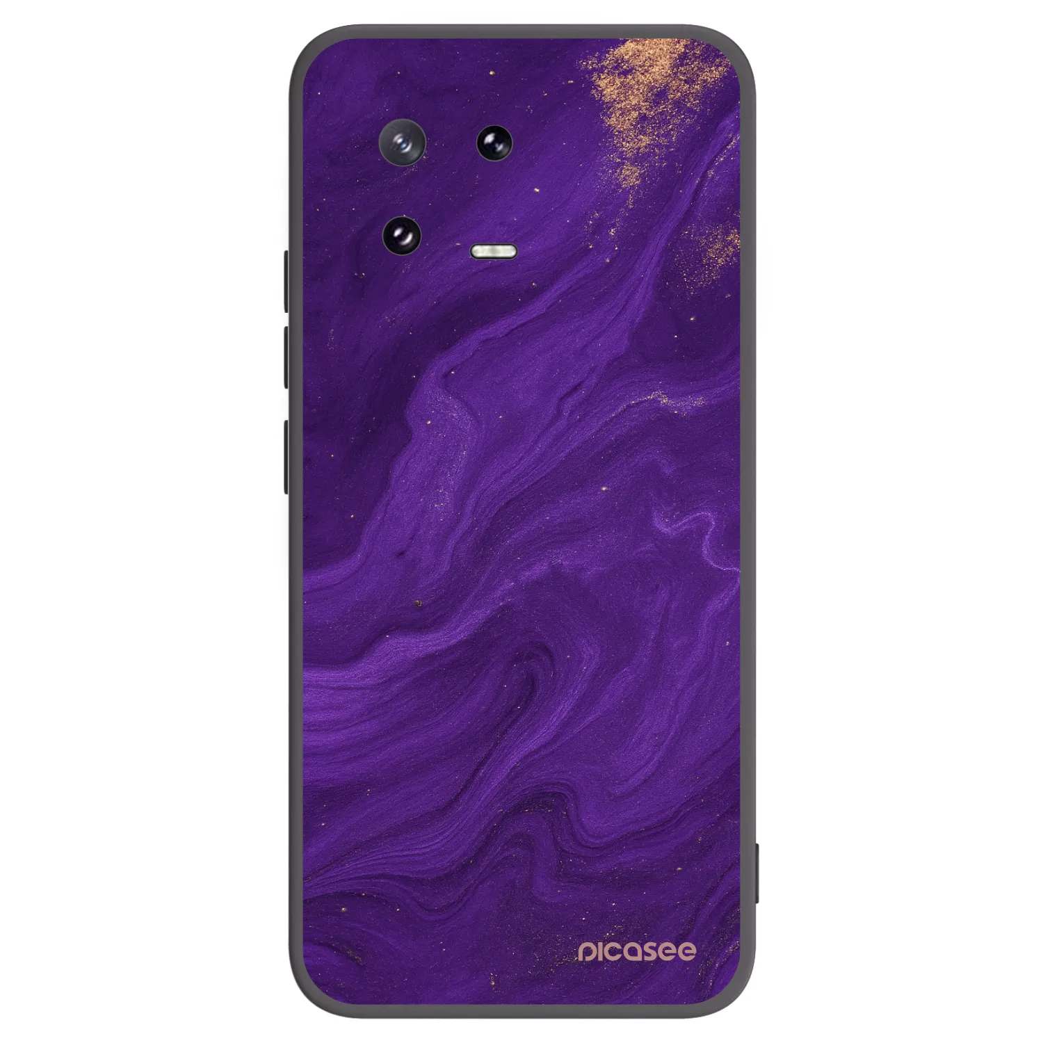 Picasee fekete szilikon tok az alábbi mobiltelefonokra Xiaomi 13 Pro - Purple