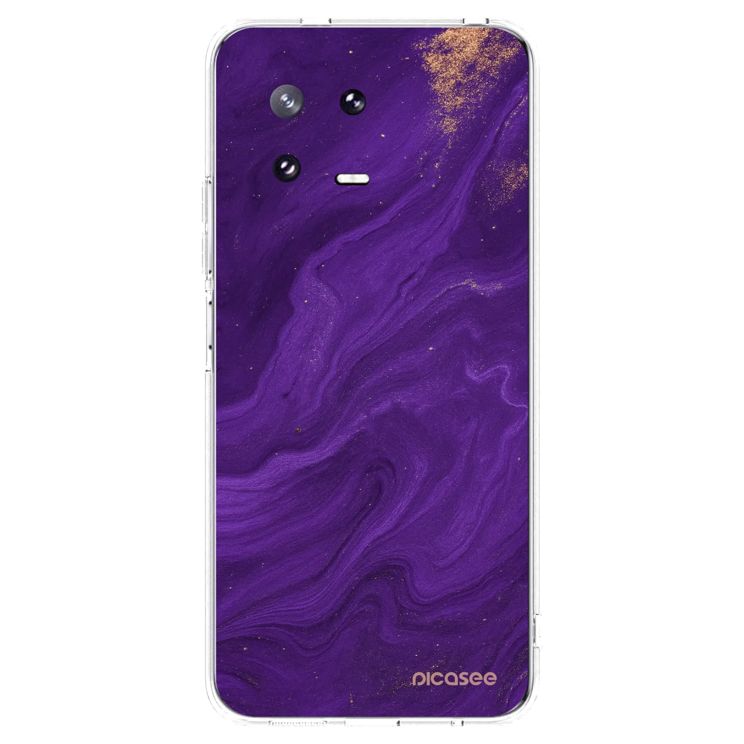 Picasee átlátszó szilikon tok az alábbi mobiltelefonokra Xiaomi 13 Pro - Purple