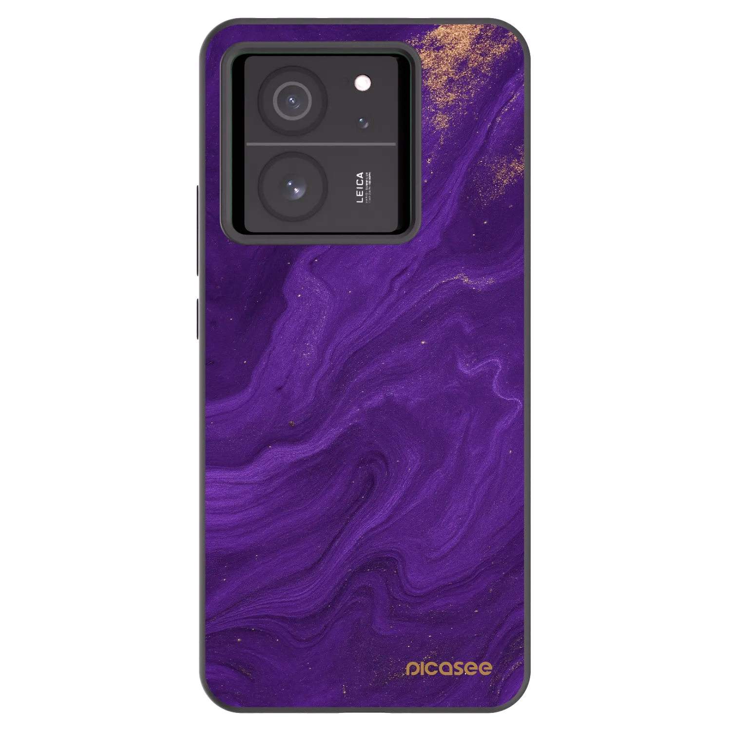 Picasee fekete szilikon tok az alábbi mobiltelefonokra Xiaomi 13T - Purple