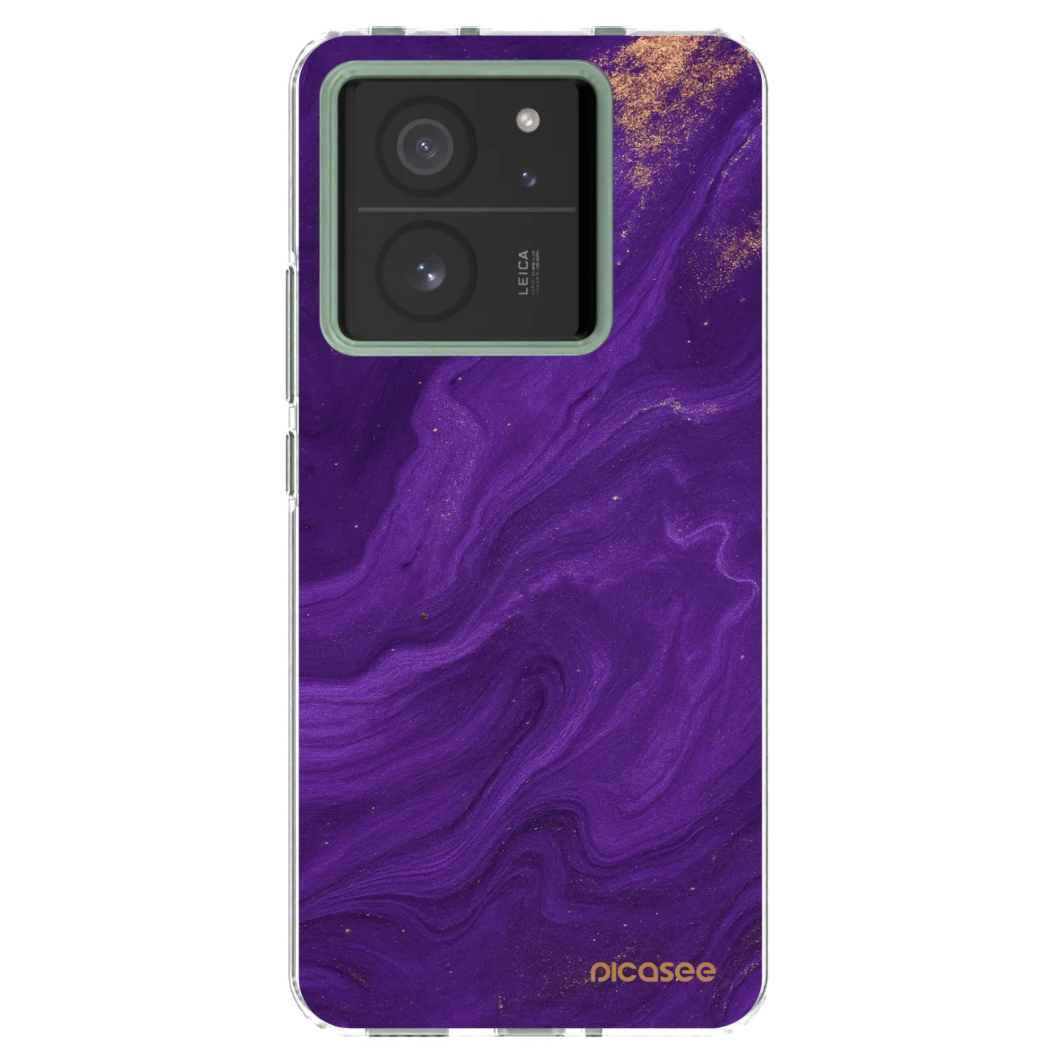 Picasee átlátszó szilikon tok az alábbi mobiltelefonokra Xiaomi 13T - Purple