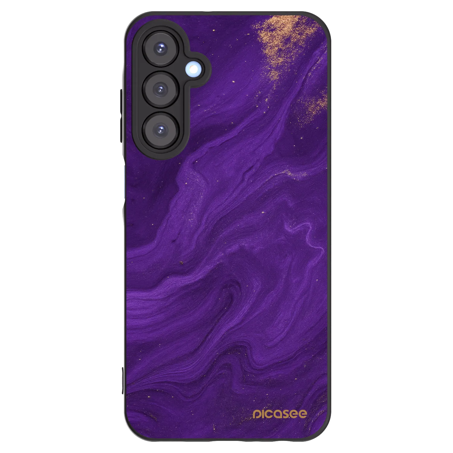 Picasee fekete szilikon tok az alábbi mobiltelefonokra Samsung Galaxy A25 A256B 5G - Purple