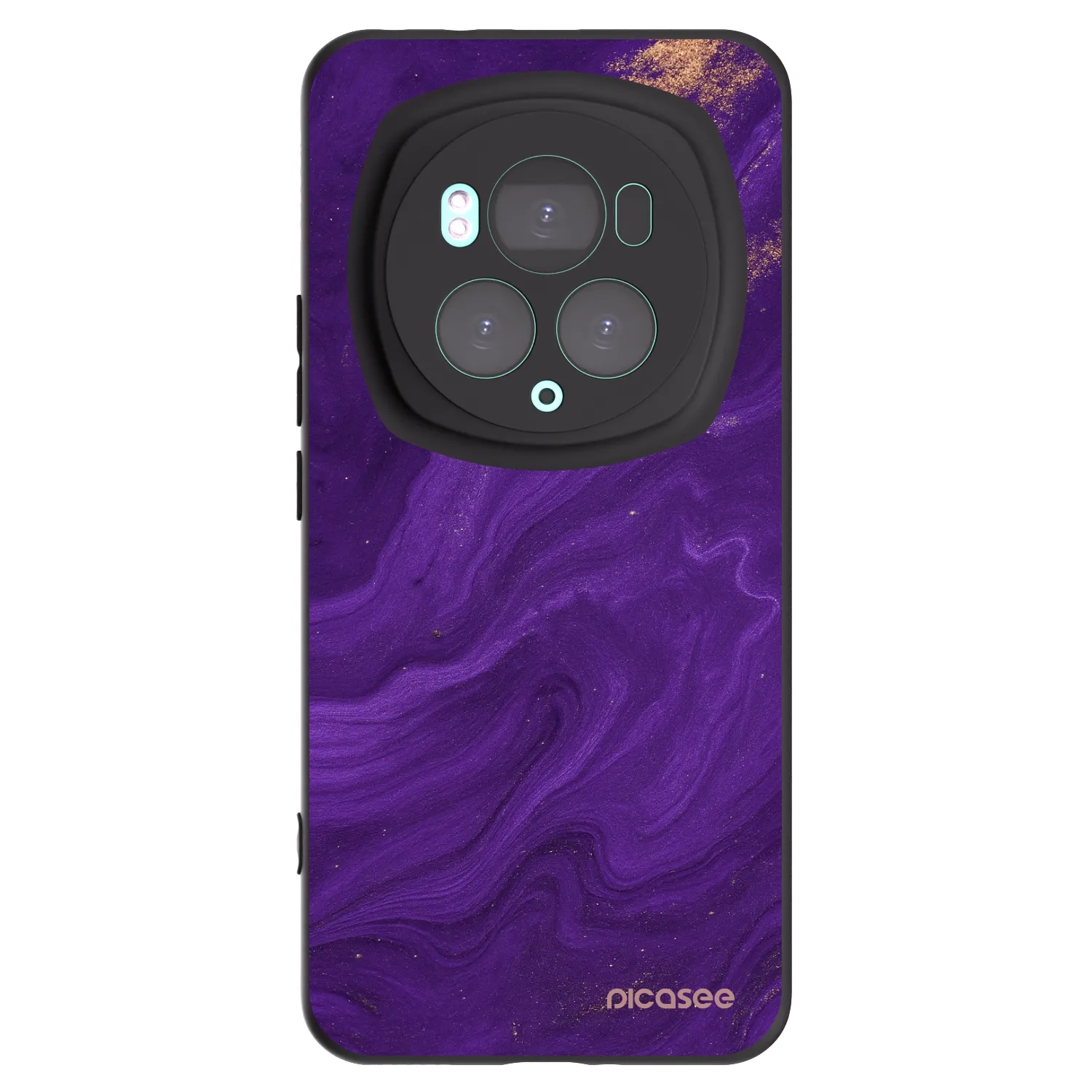 Picasee fekete szilikon tok az alábbi mobiltelefonokra Honor Magic6 Pro - Purple