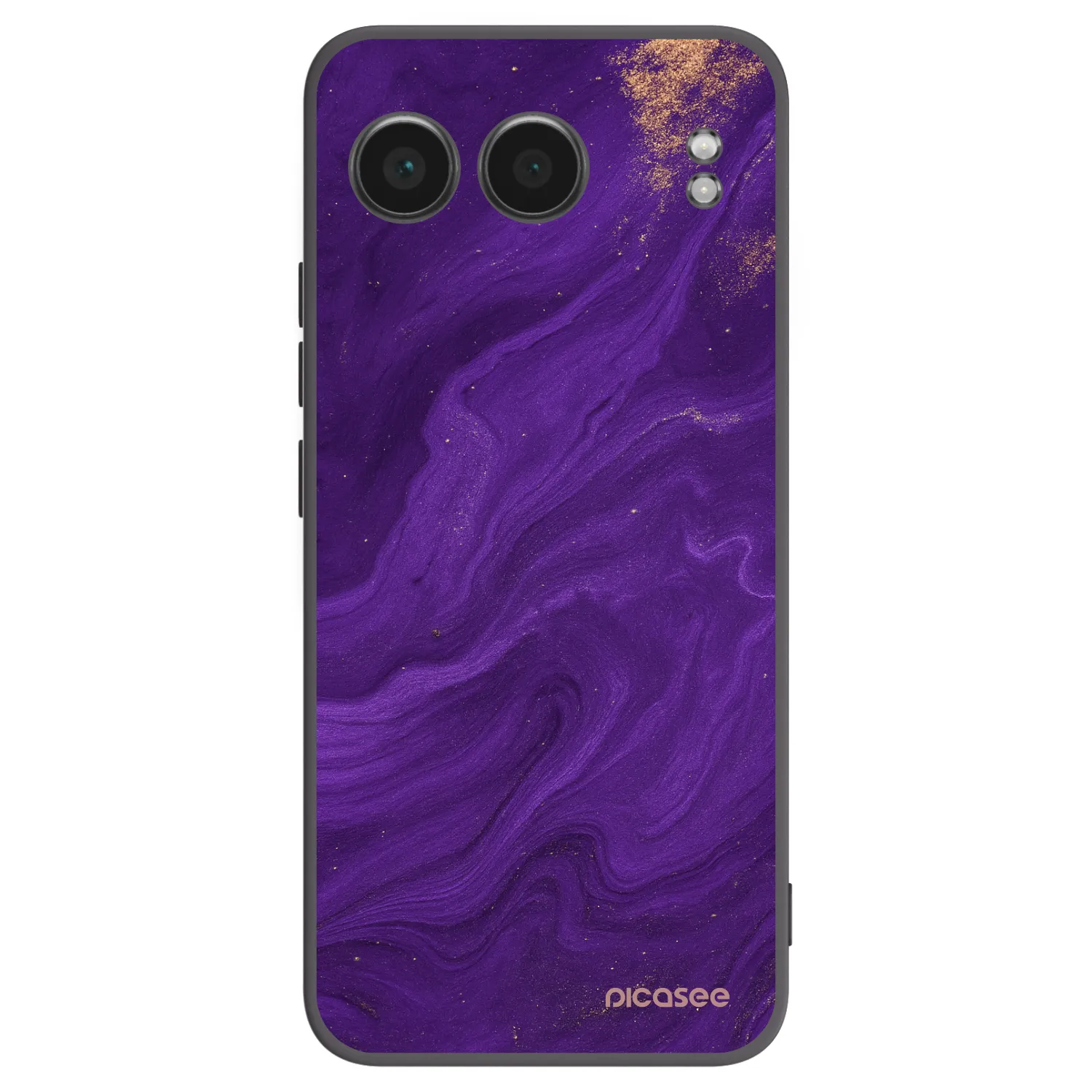 Picasee fekete szilikon tok az alábbi mobiltelefonokra OnePlus Nord 4 - Purple