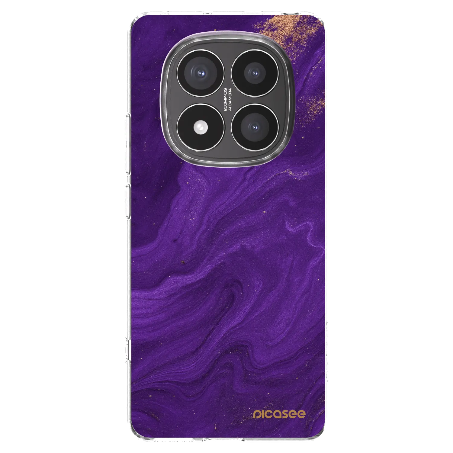 Picasee átlátszó szilikon tok az alábbi mobiltelefonokra Xiaomi Redmi Note 14 Pro+ 5G - Purple