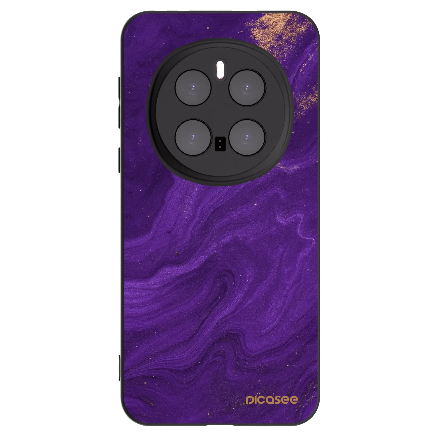 Picasee fekete szilikon tok az alábbi mobiltelefonokra Honor Magic7 Pro 5G - Purple