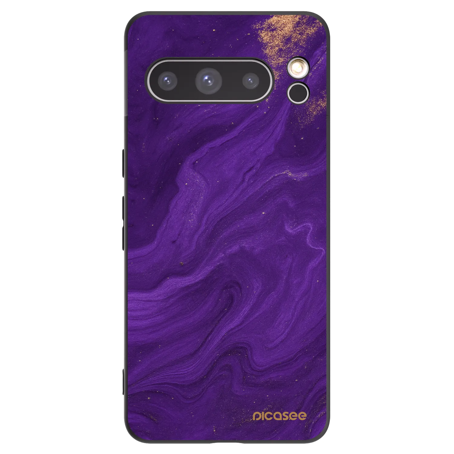 Picasee fekete szilikon tok az alábbi mobiltelefonokra Google Pixel 8 Pro - Purple