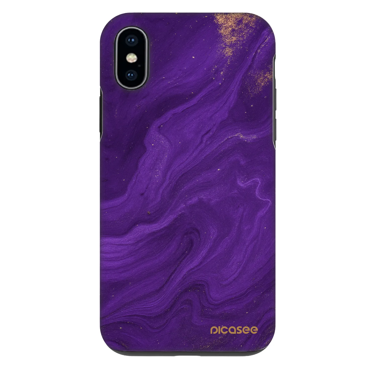 Picasee Fashion Case Apple iPhone X/XS - Purple