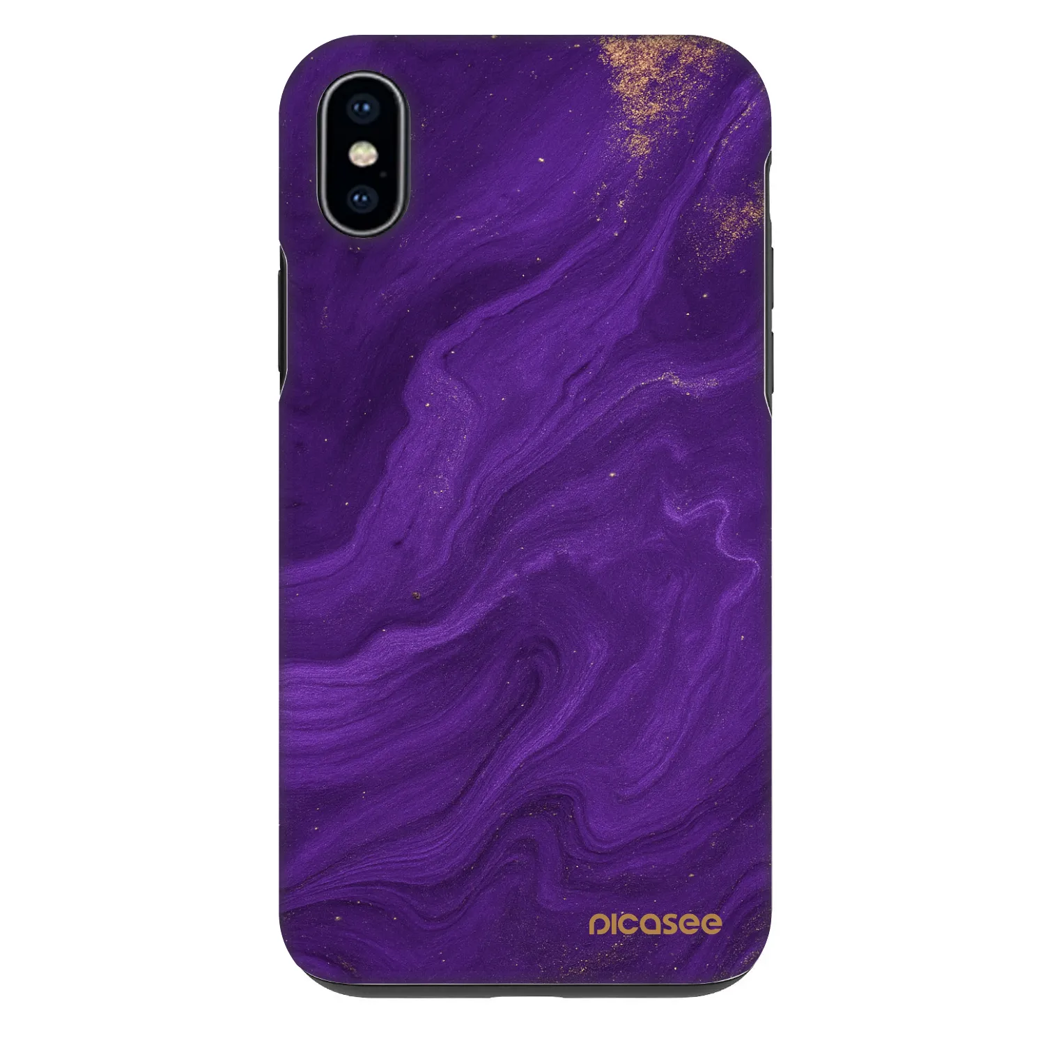 Picasee Fashion Case Apple iPhone XS Max - Purple