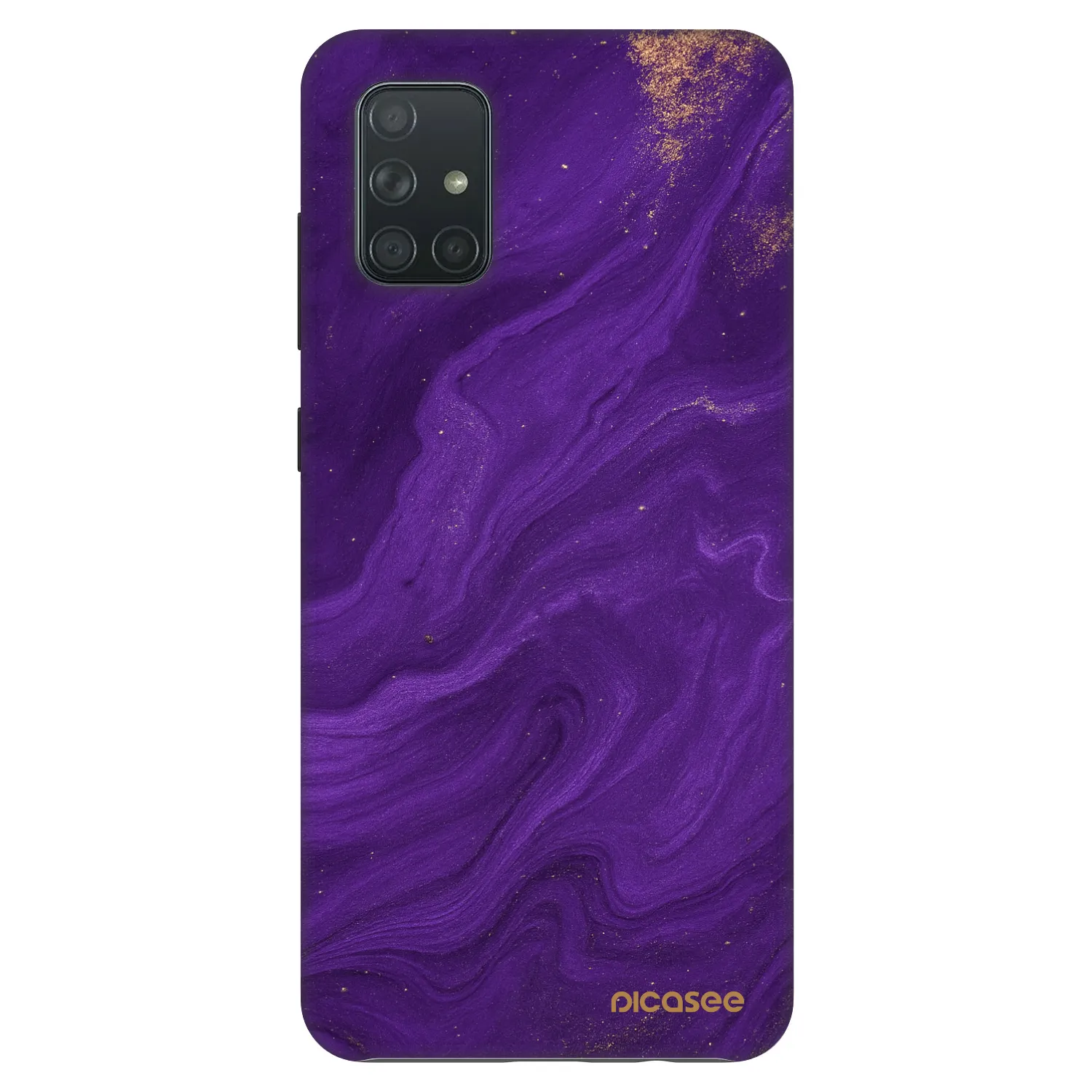Picasee Fashion Case Samsung Galaxy A71 A715F - Purple
