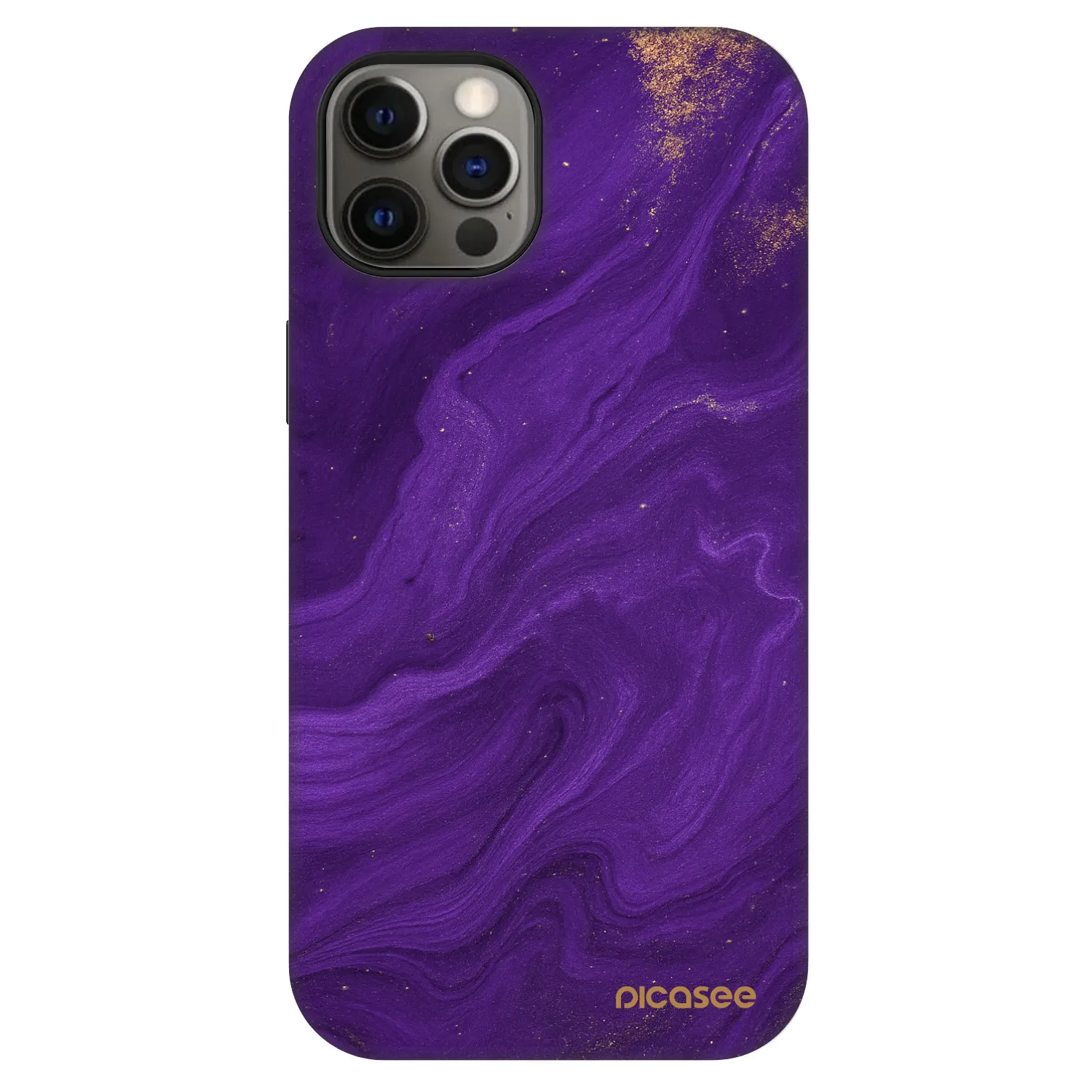 Picasee Fashion Case MagSafe Apple iPhone 12 - Purple
